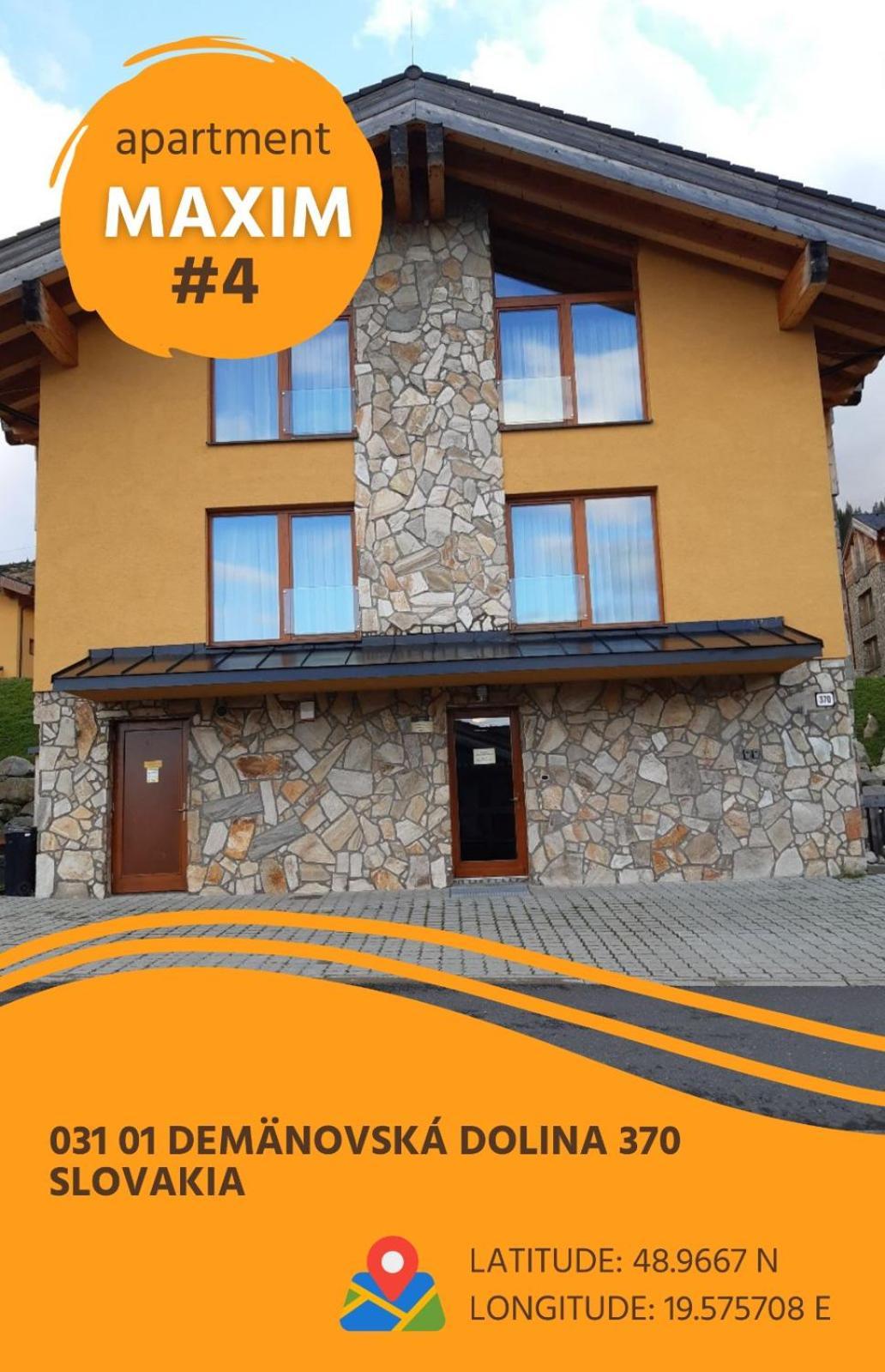 Chalet Jasna Wellness Apartment Maxim Jacuzzi & Sauna Belá Exterior photo